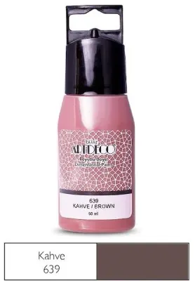 ARTDECO BOYUTLU BOYA 60 ML KAHVE Y-042C-639