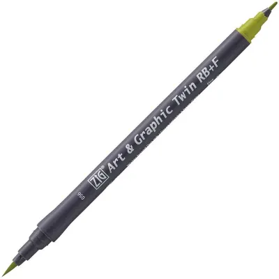 ZIG ART&amp;GRAPHIC TWIN RB TUT-95 56 MID GREEN
