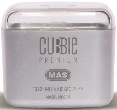 MAS KISKAÇ CUBBIE OMEGA SILVER 19 MM 1322
