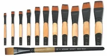 SÜDOR FIRÇA SENTETİK KISA SF1071-14
