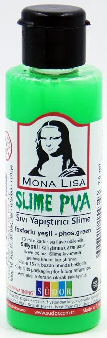 SÜDOR SLIME 70 ML FOSFORLU YEŞİL SL01-14