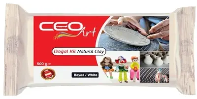 PASİF CEOART DOĞAL KİL BEYAZ 500 GR. CEO-DK0003