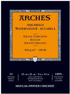 ARCHES SULU BOYA BLOĞU WC RG PA WHNA 23x31 300 GR 12 SF A1795102