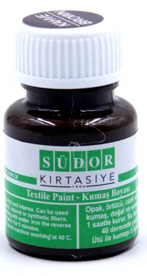 SÜDOR KUMAŞ BOYASI 25 ML KAHVERENGİ SD900-08