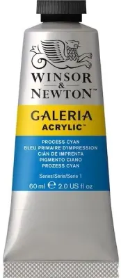 W&N AKRİLİK BOYA GALERIA 60 ML PROCESS CYAN 535 WN-2120535