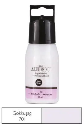 ARTDECO BOYUTLU BOYA SİMLİ 60 ML GÖKKUŞAĞI Y-041C-701