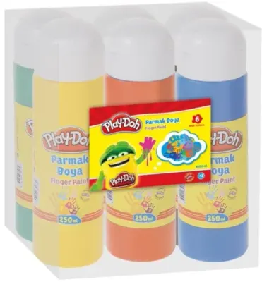 PLAY-DOH PARMAK BOYA 6x250 ML PLAY-PR035