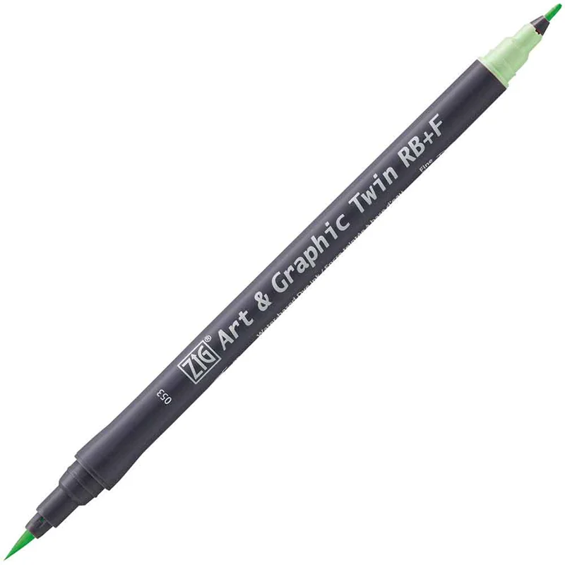 ZIG ART&amp;GRAPHIC TWIN RB TUT-95 53 PALE GREEN
