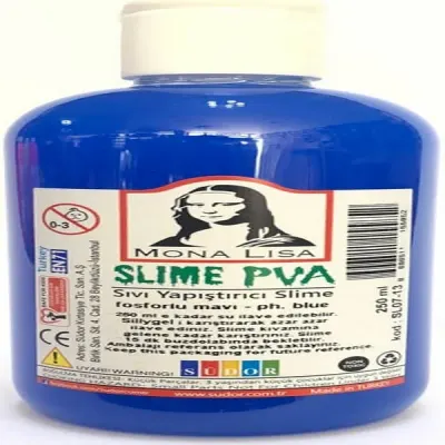SÜDOR SLIME 250 ML FOSFORLU MAVİ SL07-13