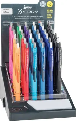 SERVE JEL KALEM İĞNE UÇ XBERRY 0.5 STAND  36 LI SV-XBRGELI0.5-36DP