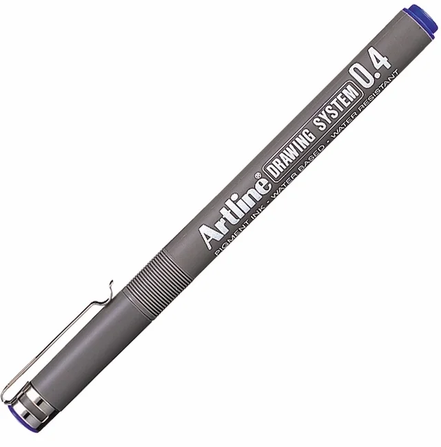ARTLINE ÇİZİM KALEMİ DRAWING SYSTEM 234 0.4 MAVİ A-EK-234 BLUE