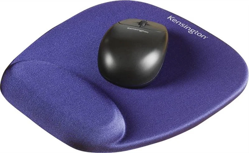 KENSINGTON MOUSE PAD ENTEGRE BİLEK DESTEKLİ KÖPÜK MAVİ 64271