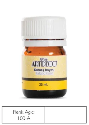 ARTDECO KUMAŞ BOYASI 25 ML RENK AÇIÇI Y-010A-100A