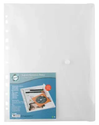 SERVE ÇITÇITLI DOSYA 11 DELİKLİ ŞEFFAF SV-6008-SEF