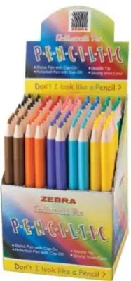 ZEBRA ROLLER KALEM İĞNE UÇ PENCILTIC 0.5 DISPLAY 100 LÜ BE-108-100DP-A