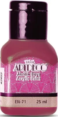 ARTDECO AKRİLİK BOYA 25 ML BURGUNDY Y-070A-3020