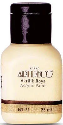 ARTDECO AKRİLİK BOYA 25 ML YILDIZ TOZU Y-070A-3031
