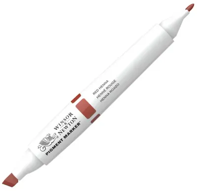 W&amp;N PIGMENT MARKER RED HENNA 093 WN-0202093