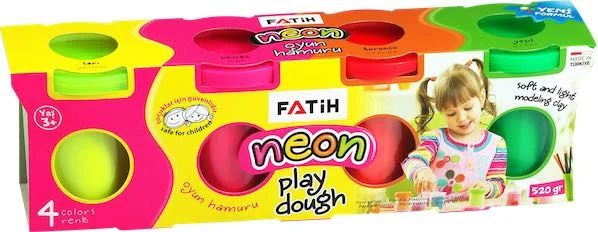 FATİH OYUN HAMURU 4 RENK 520g FA50061OH4R