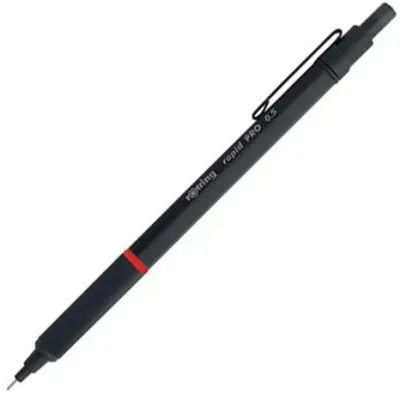 ROTRİNG VERSATİL KALEM RAPID PRO 0.5 MAT SİYAH 1904258