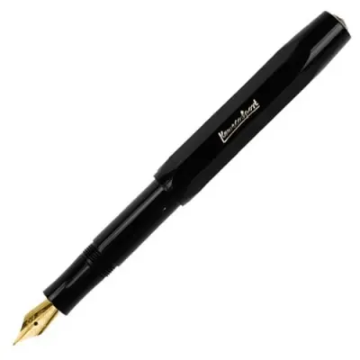 KAWECO DOLMA KALEM KLASİK SPORT SİYAH M UÇ 10000000
