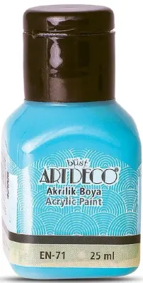 ARTDECO AKRİLİK BOYA 25 ML TURKUAZ Y-070A-3632