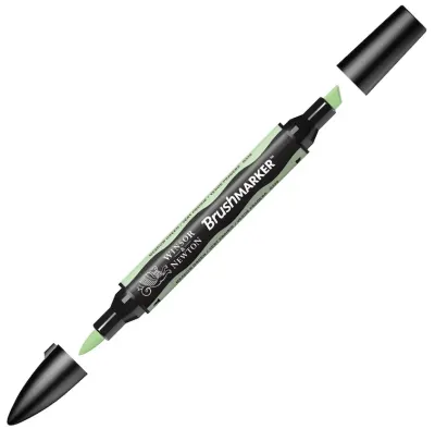 W&N PROMARKER BRUSH KALEM MEADOW GREEN 215 WN-0204215
