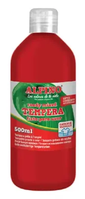 ALPINO SULUBOYA 500ML TEMPERA KIRMIZI DM-030174