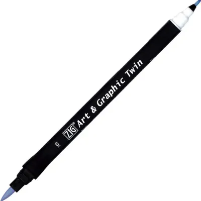 ZIG ART&amp;GRAPHIC TWIN TUT-80 303 SHADOW MOUWE