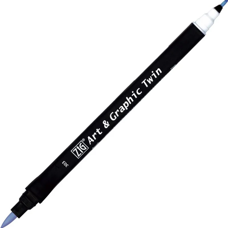 ZIG ART&amp;GRAPHIC TWIN TUT-80 303 SHADOW MOUWE