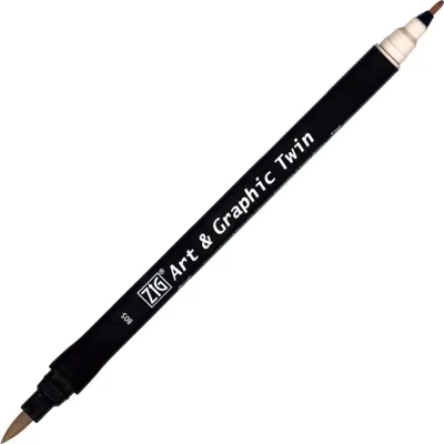ZIG ART&amp;GRAPHIC TWIN TUT-80 815 WARM GRAY 9