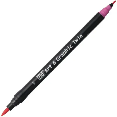 ZIG ART&amp;GRAPHIC TWIN TUT-80 020 PINK