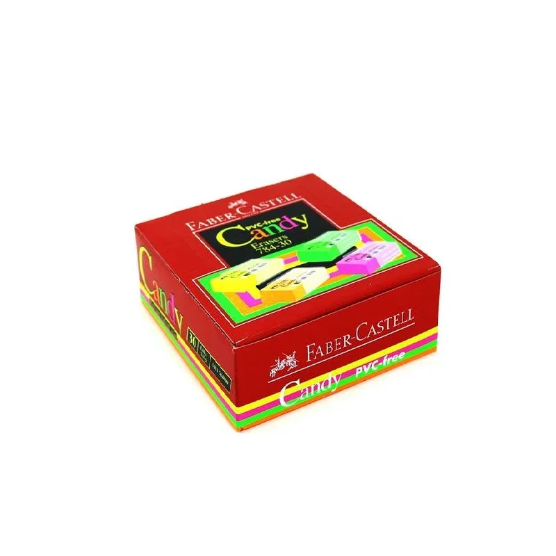 FABER CANDY SİLGİ RENKLİ 30 LU 784000