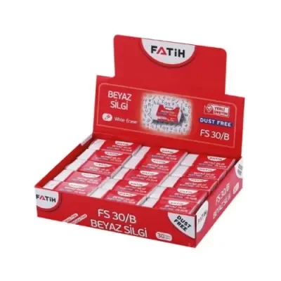 FATİH FS30 BEYAZ SİLGİ 30 LU 36010 (ÖZEL FİYAT)