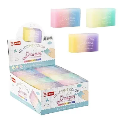 MİKRO E2379 GRADIENT COLOR SİLGİ 24 LÜ