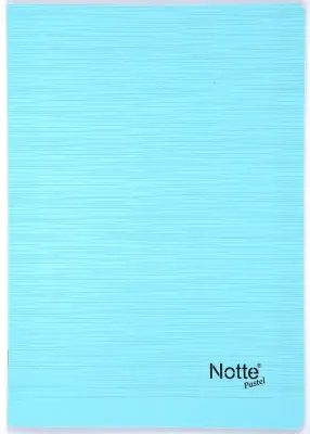 NOTTE DEFTER A4 PASTEL PP 60 YP ÇİZGİLİ  10-336