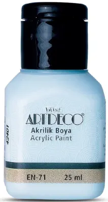 ARTDECO AKRİLİK BOYA 25 ML BONCUK MAVİ Y-070A-3014