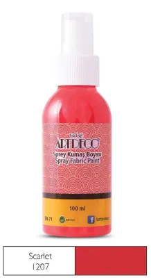 ARTDECO KUMAŞ BOYASI SPREY 100 ML SKARLET Y-010D-1207