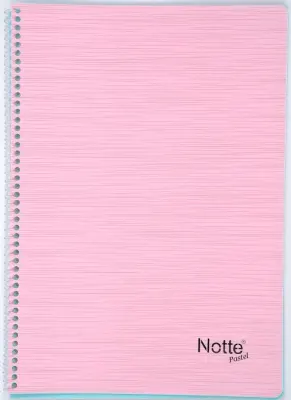 NOTTE DEFTER A4 PASTEL SPR. PP 100YP. KAR. 60-338