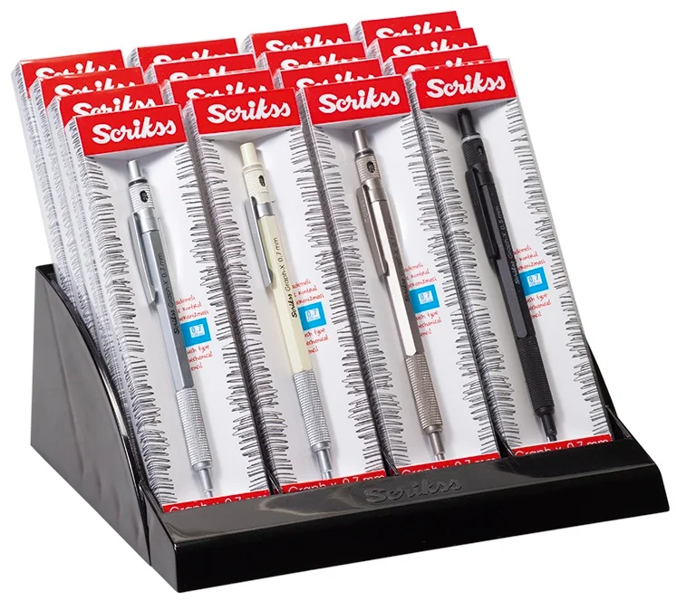 SCRIKSS OFFICE VERSATİL KALEM GRAPH-X METAL 0.7 16 LI STAND