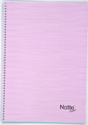 NOTTE DEFTER A4 PASTEL SPR. PP 80YP. KAR. 60-332