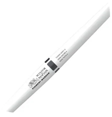 W&N PIGMENT MARKER TONER GREY 6 135 WN-0202135