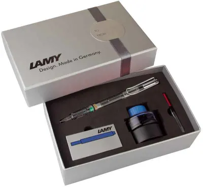 LAMY DOLMA KALEM SAFARI SETİ ŞEFFAF M UÇ 12DS-M