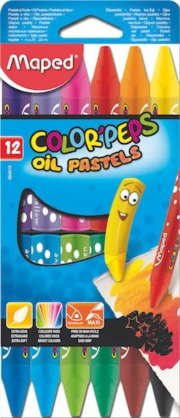 MAPED PASTEL BOYA COLOR PEP'S 12 Lİ 864010