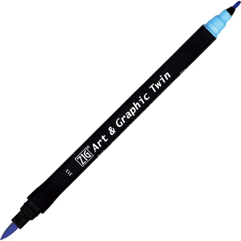 ZIG ART&amp;GRAPHIC TWIN TUT-80 313 BABY BLUE