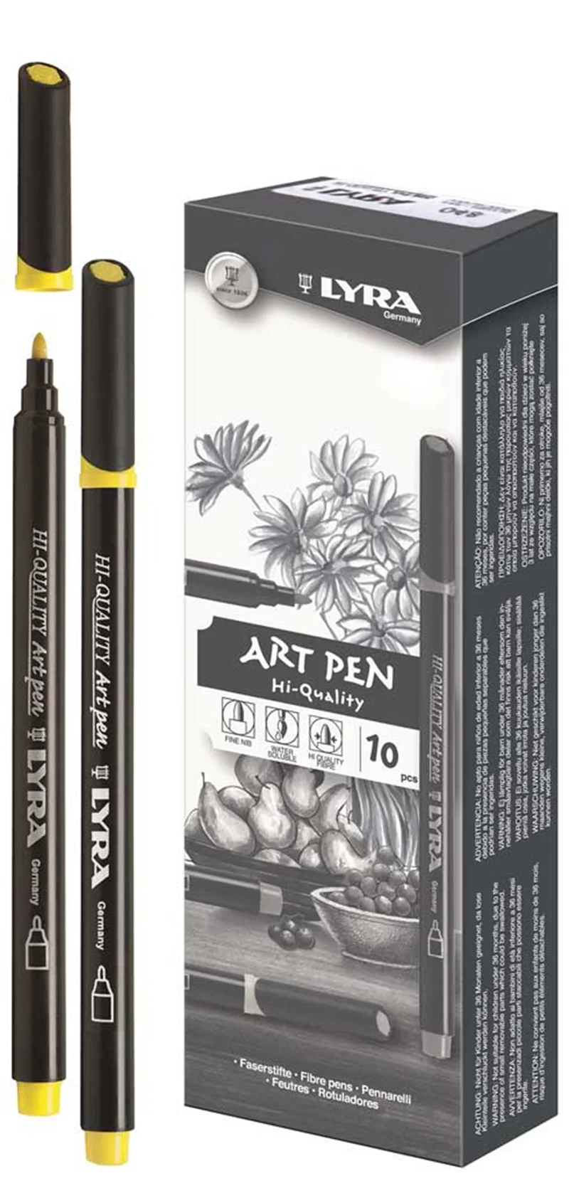LYRA ÇİZİM KALEMİ HI QUALITY ART PEN VAN DICK BROWN L6750076