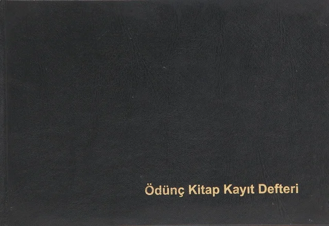 DİLMAN ÖDÜNÇ KİTAP VERME KAYIT DEFTERİ CİLTLİ 17x24 96 YP 5326