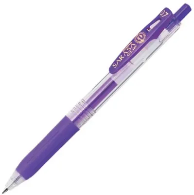 ZEBRA JEL KALEM SARASA CLIP 0.7 MOR SRC-0.7-MOR