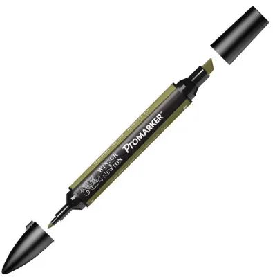 W&amp;N PROMARKER KALEM OLIVE GREEN 447 (Y724) WN-0203447