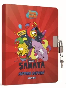 GIPTA HATIRA DEFTERİ KRAF ŞAKİR 14x20 KİLİTLİ 96 YP. 6019
